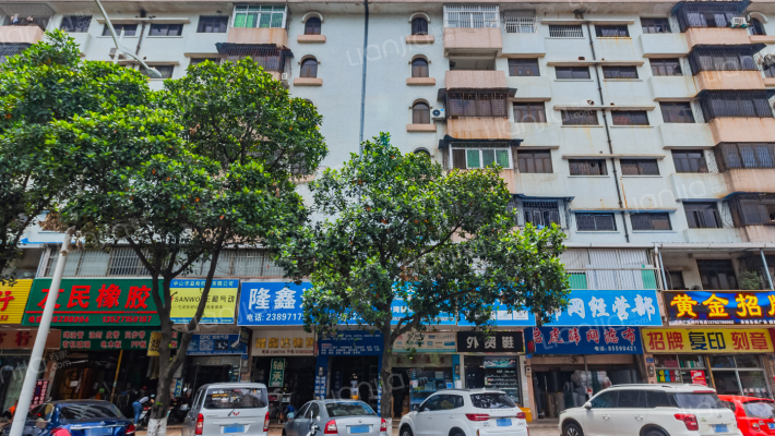 张家边乐富楼外景图