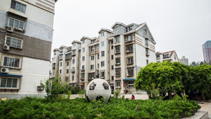 绿苑小区外景图