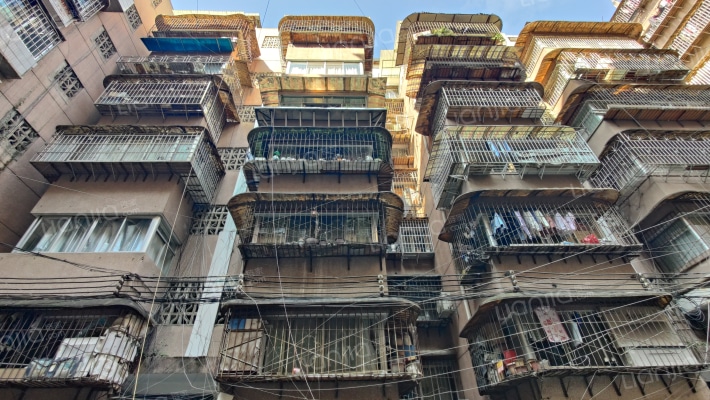 百灵小区外景图