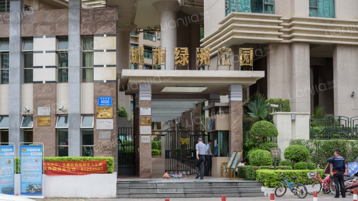 城市绿洲花园外景图