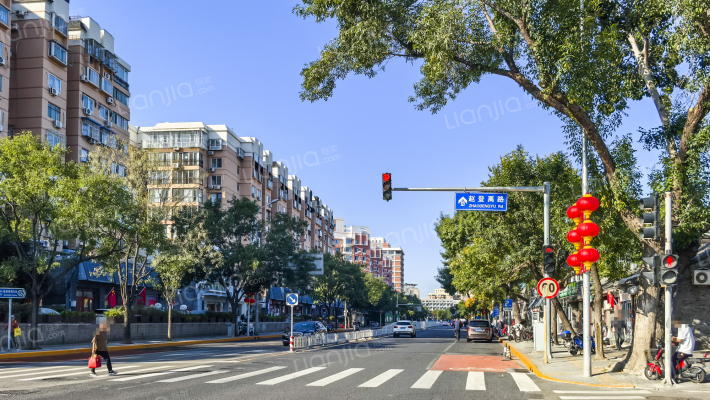 后帽胡同外景图