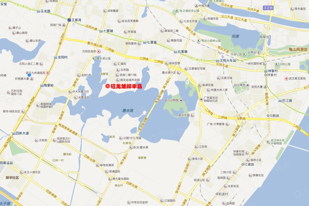 钰龙旭辉半岛区位