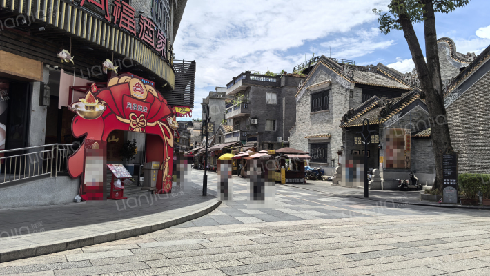 沙湾古镇外景图