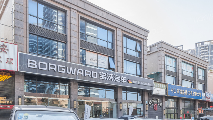 竹秀园北大街外景图