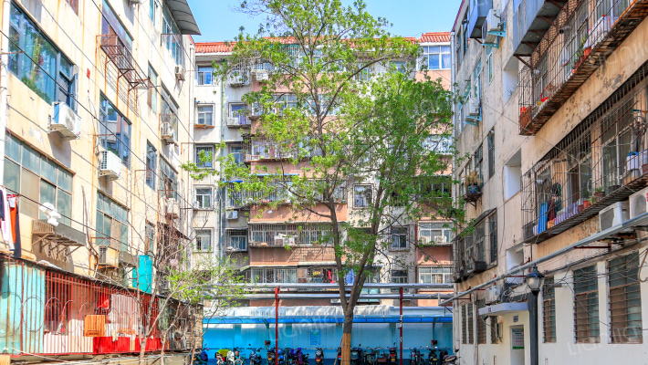 煤炭设计院家属院南院外景图