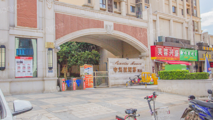 中海朝阳郡观园外景图