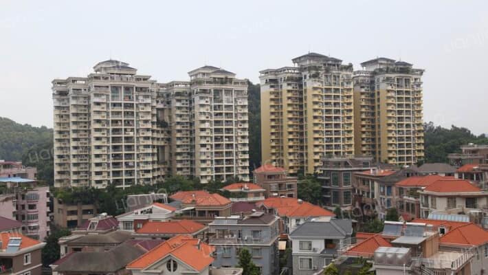 飞龙山庄外景图