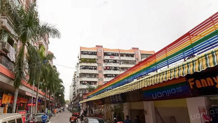 冶金技术学校宿舍外景图