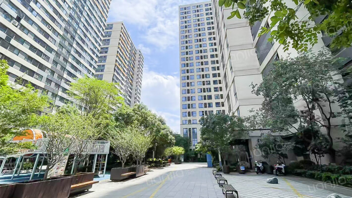 恒大滨江三期恒景滨江城外景图