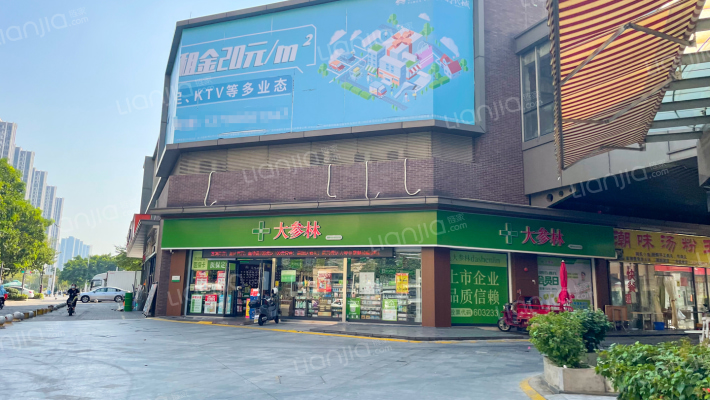 时代廊桥花园外景图