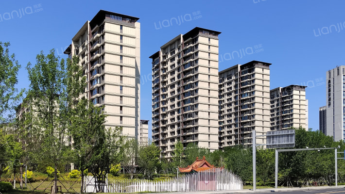 龙湖春江悦茗外景图