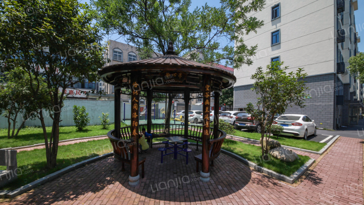 赣抚平原水利工程宿舍外景图