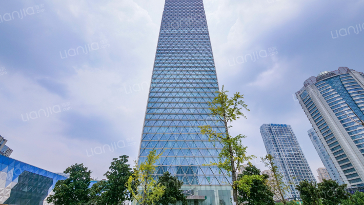 紫峰大厦外景图