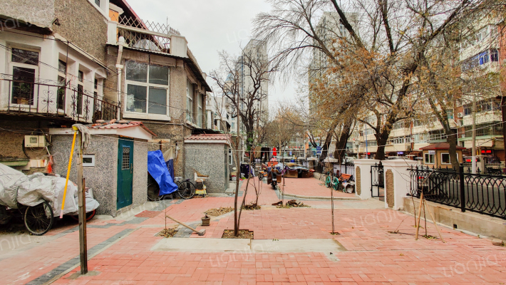 青岛胡同外景图