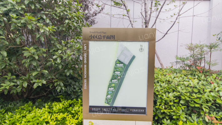 金地兰亭长江序外景图