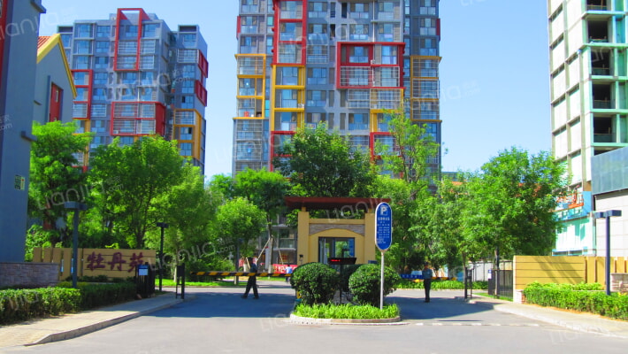 前进花园牡丹苑外景图