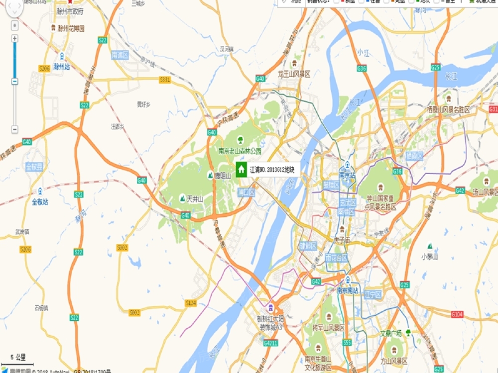 江浦NO.2013G12地块区位