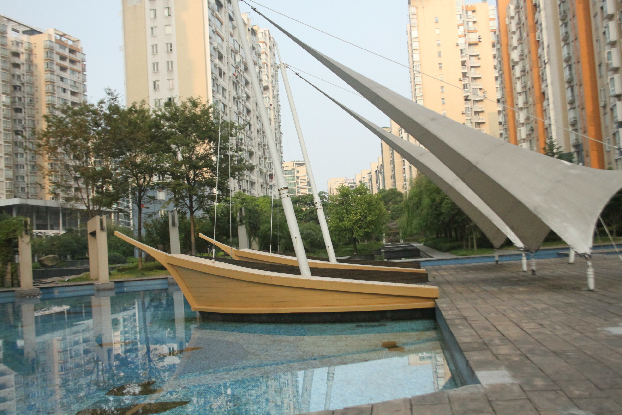 江南豪园小区实景 20