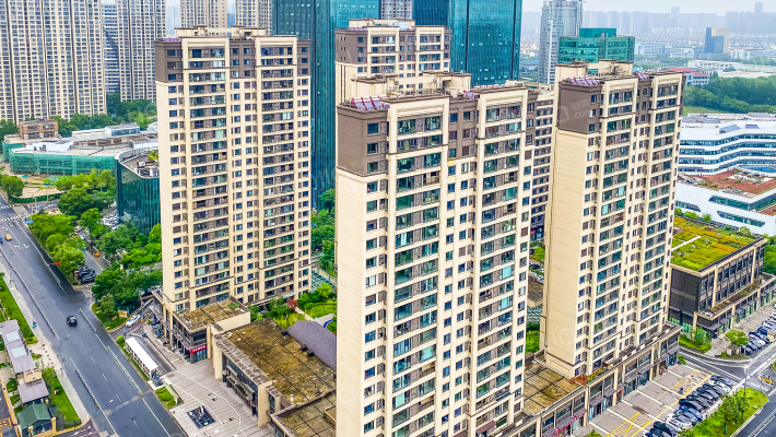 中梁芯都会外景图