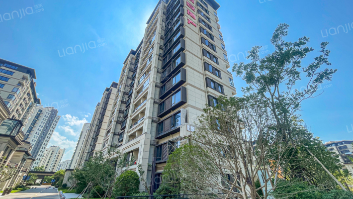 湖畔樾山外景图