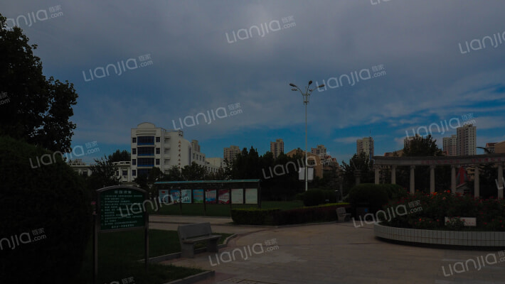 城市亮点花园外景图