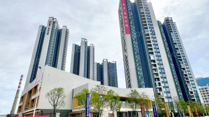 越秀滨海花城外景图