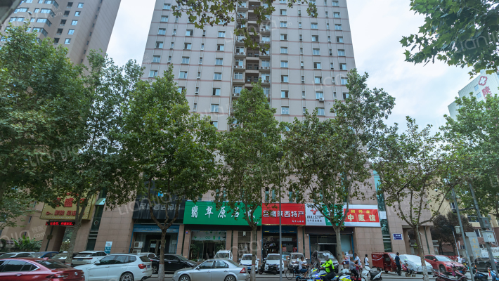 青松公寓外景图