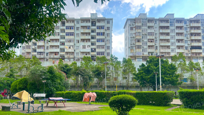 荷城区明达安全文明小区外景图