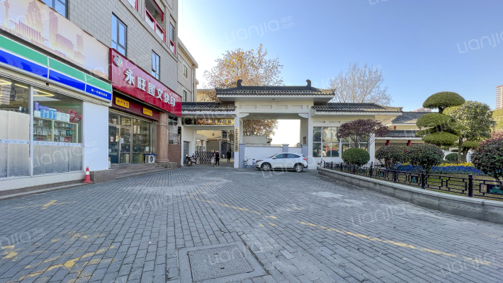 陕建北大街小区外景图