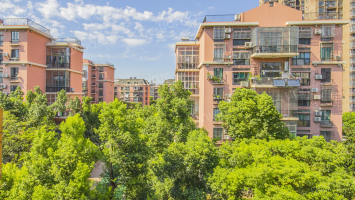 枫丹城市花园外景图