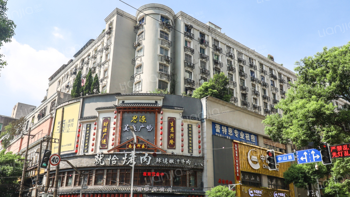 西湖商厦平台住宅小区外景图