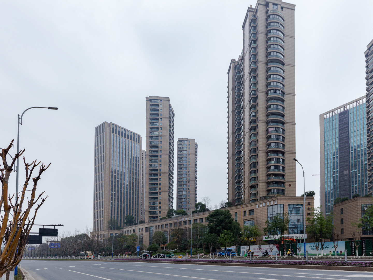 万和国际小区实景 2