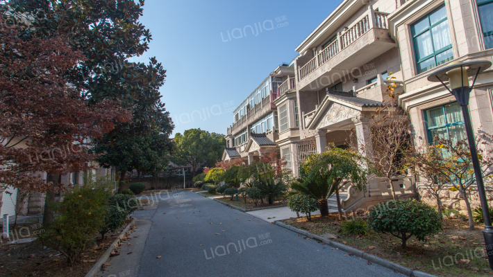 锦绣豪门花园外景图