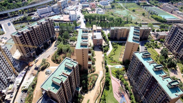 万科樱花园外景图