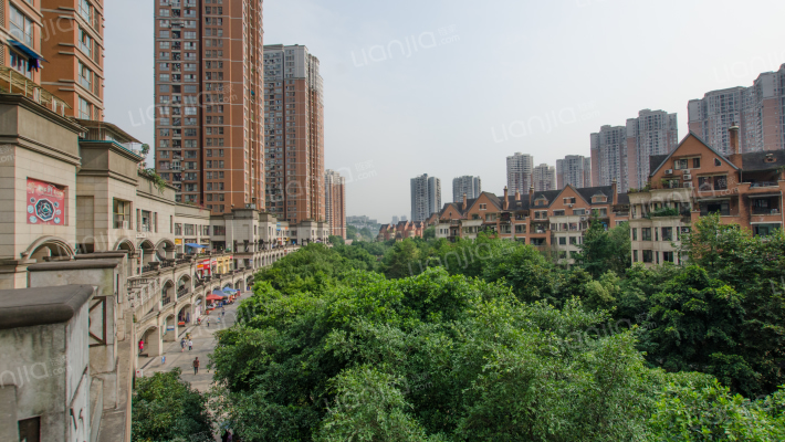 蓝溪谷地外景图