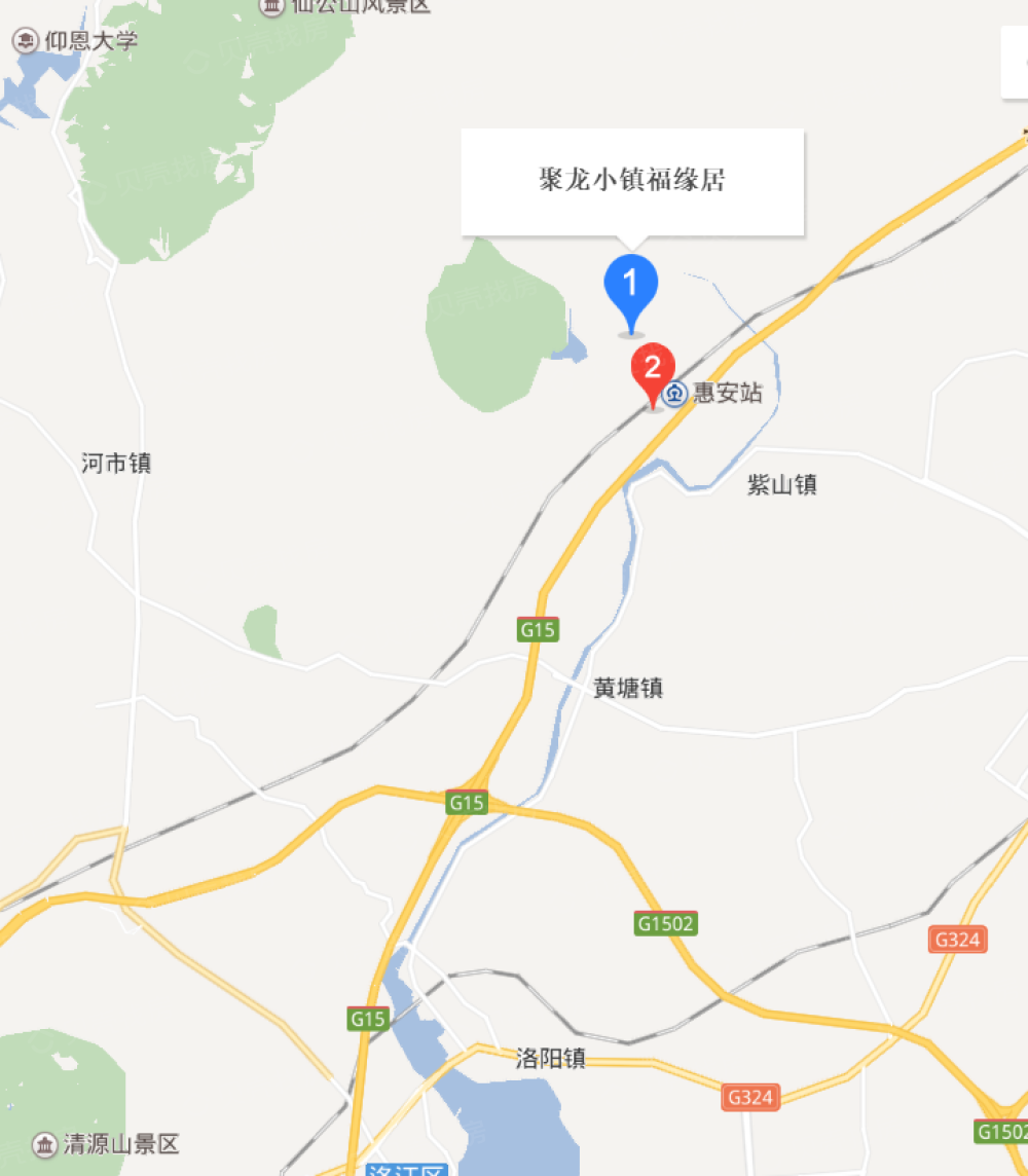 聚龙福缘居区位