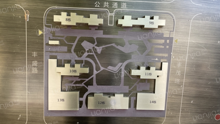 龙湖春江郦城外景图