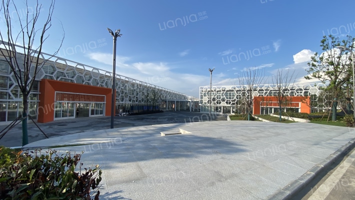 中国中部花木城外景图