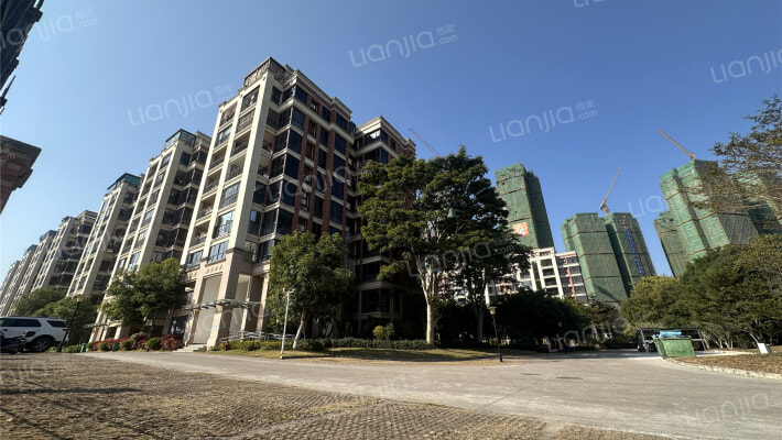 光耀将军湖外景图