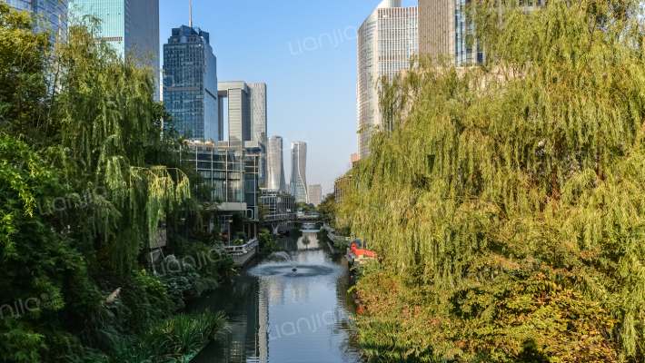 钱江新城外景图