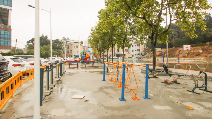 岐头村涌边街外景图