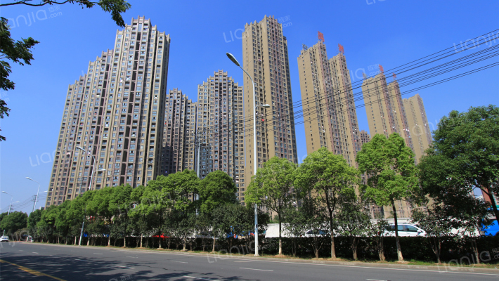 禹洲翡翠湖郡外景图