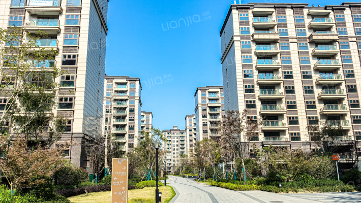 华君湖湾意境外景图