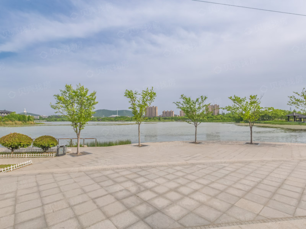 玉潭花溪实景图