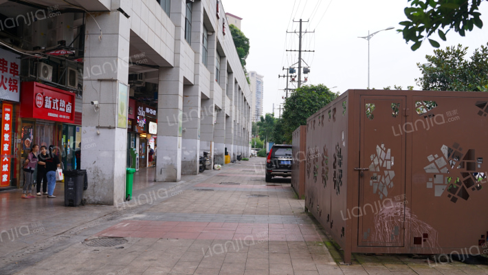 常青藤商业街外景图