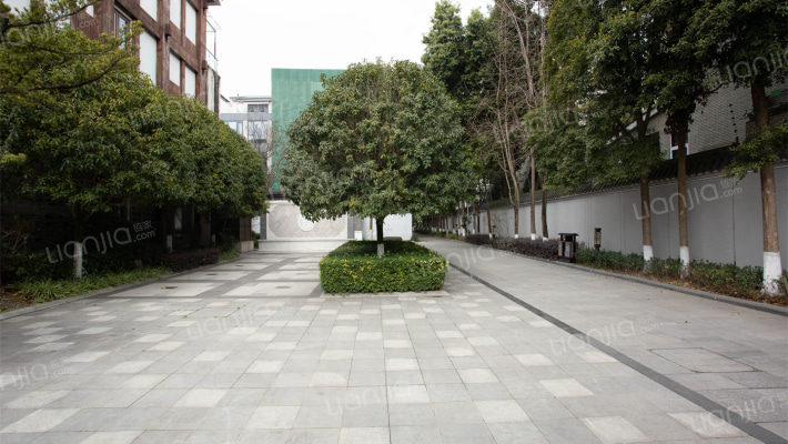 浣花院子外景图