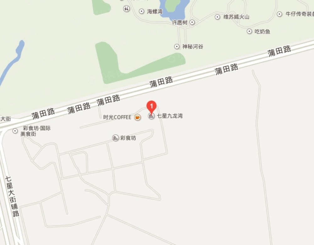 七星九龙湾区位