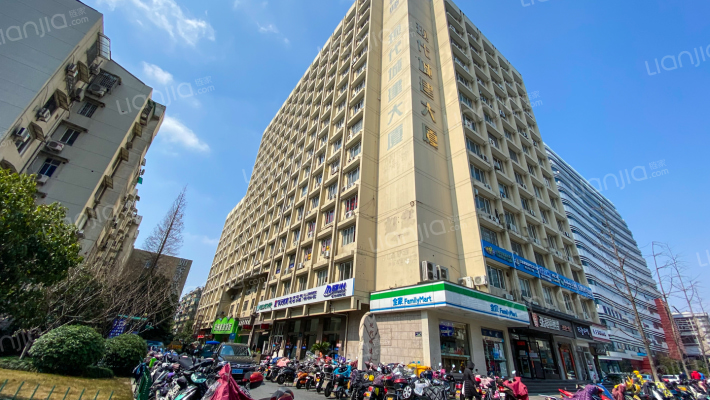 现代城建大厦外景图