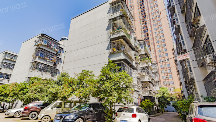 七一中学教工社区外景图