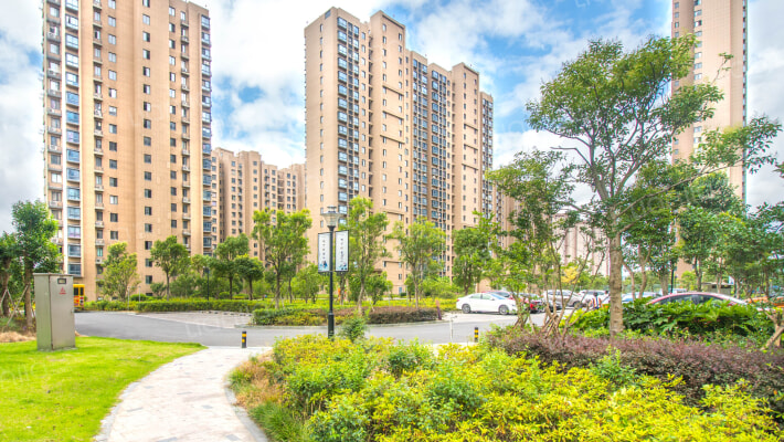 浃江小区山清轩外景图